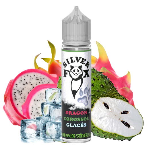Déstockage Silver Fox Dragon Corossol Glacés 50ml - Vaping In Paris