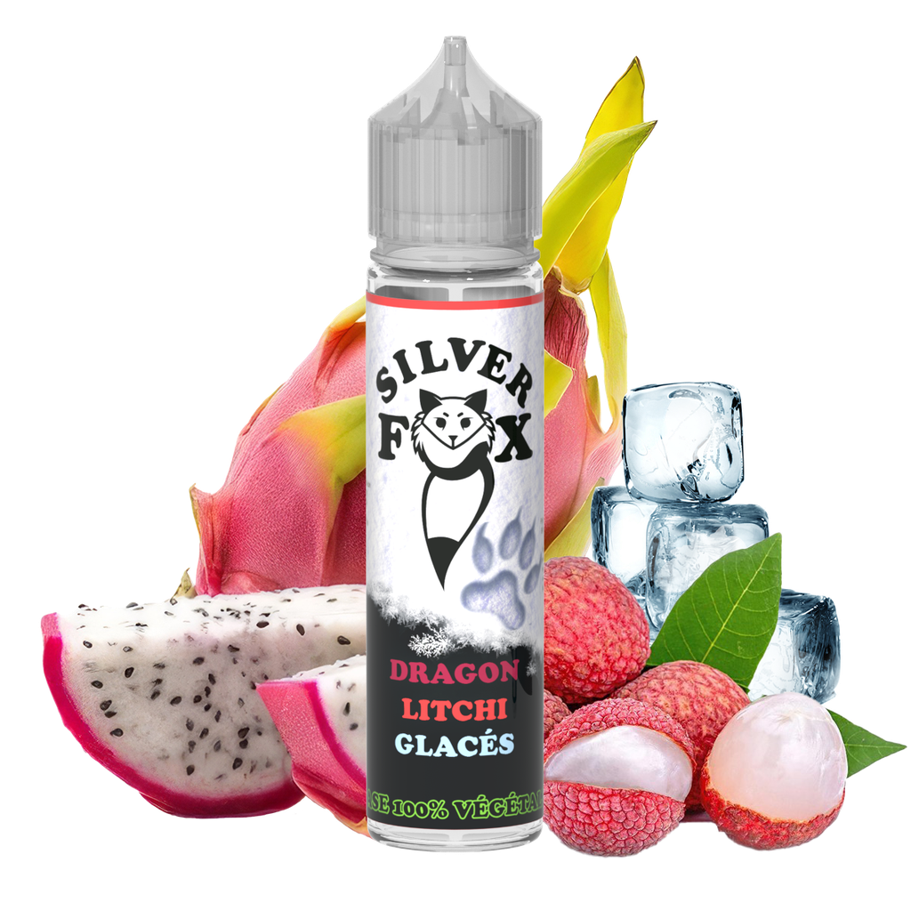 Silver Fox Dragon Litchi Glacés 50ml - Vaping In Paris