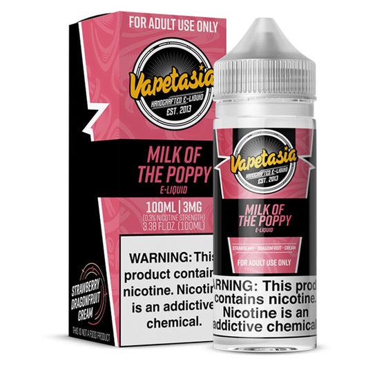 Milk Of The Poppy 100ml - Vapetasia