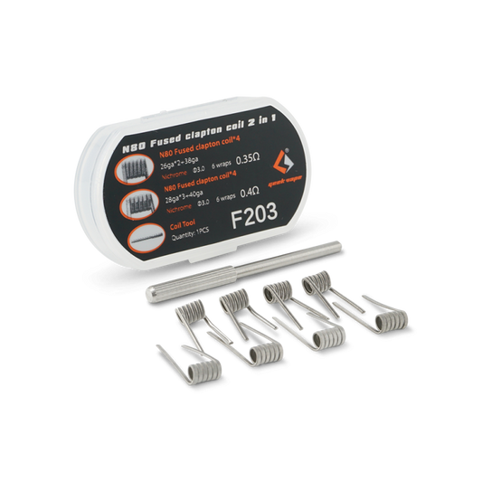 N80 Fused Clapton Coil 2 en 1 - Geek Vape