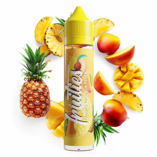 Ananas Mangue Pêche Fruities 50ml - Bobble