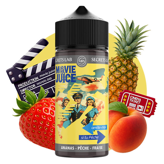 Arrête Moi Si Tu Pêche Movie Juice 100ml - Secret's Lab