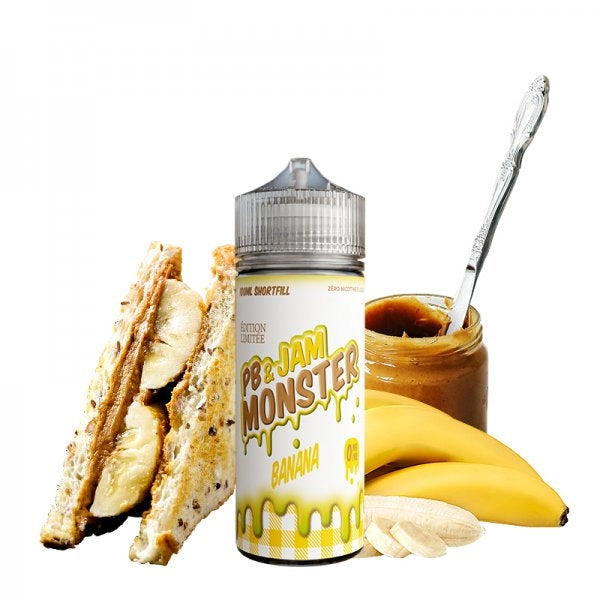 Banana 100ml - PB & Jam Monster by Monster Vape Labs