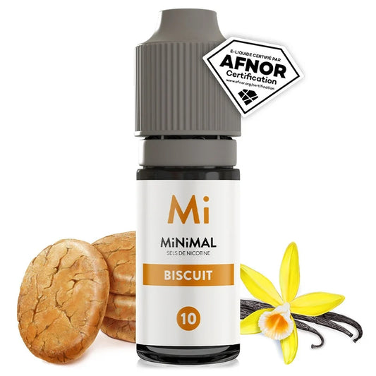 Biscuit sel de nicotine 10ml - MiNiMAL