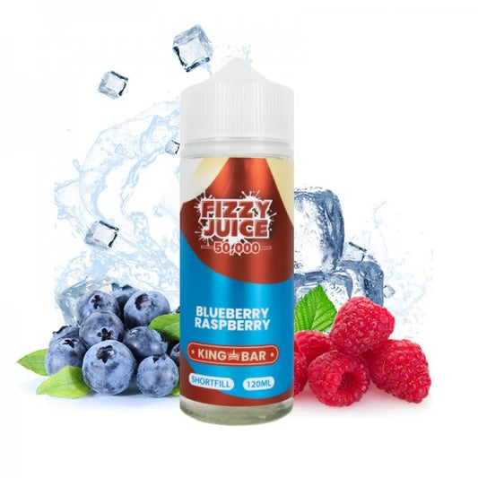 Blueberry Raspberry Ice 100ml - Fizzy Juice