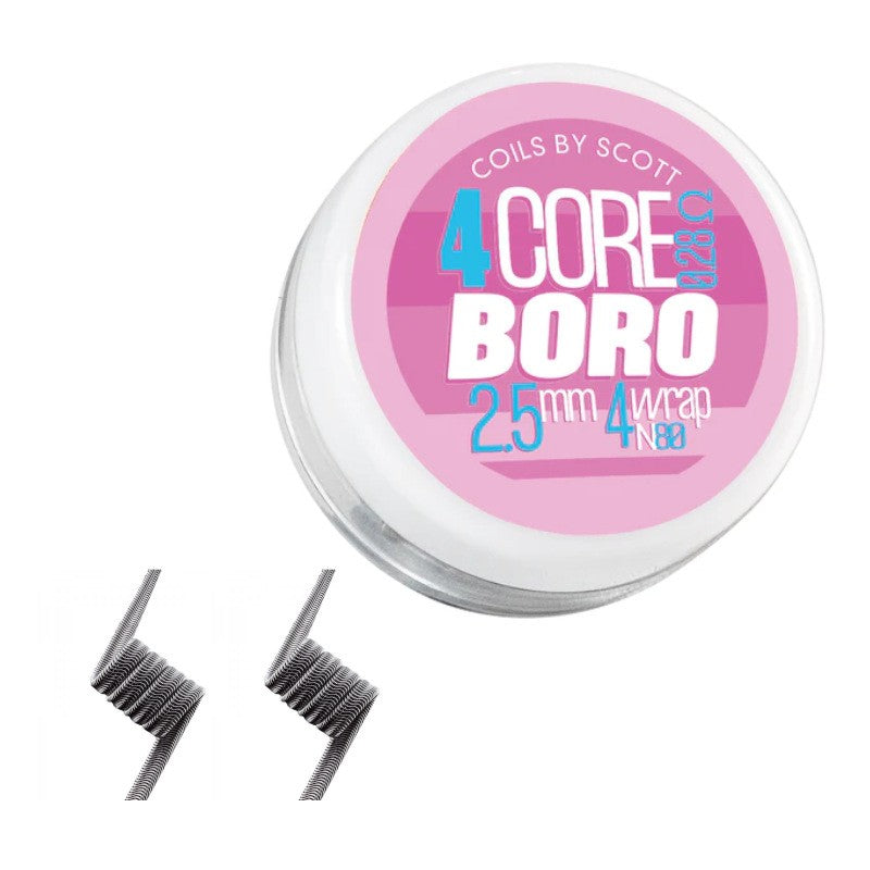 4-Core Boro Alien Ni80 (X2) - Coils By Scott