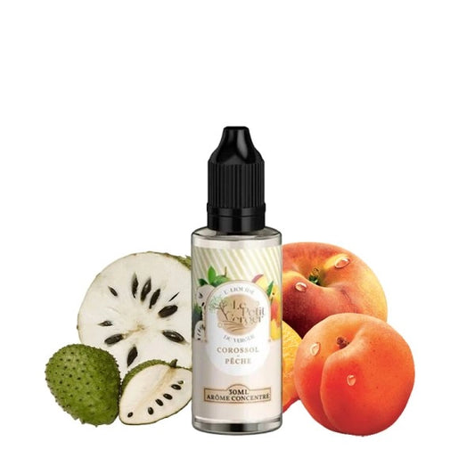 Concentré Corossol Pêche 30ml - Le Petit Verger
