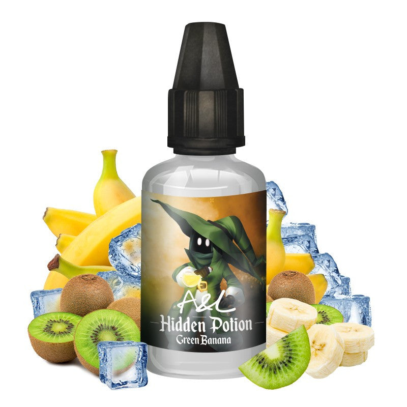 Concentré Green Banana Hidden Potion 30ml - Arômes & Liquides
