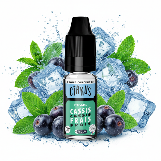 Concentré Cassis Frais Cirkus 10ml - VDLV