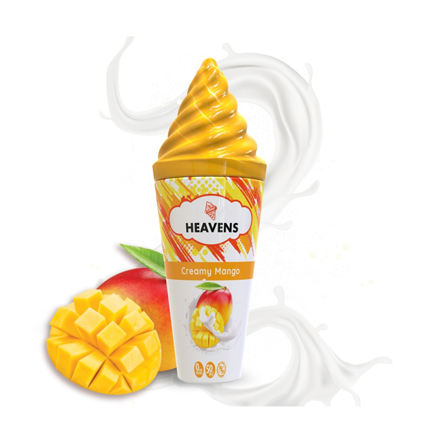 Creamy Mango Heavens  50ml - E-Cone - Vape Maker