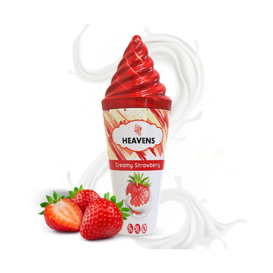 Creamy Strawberry Heavens 50ml  - E-Cone - Vape Maker