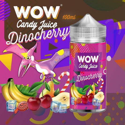 DLUO Dinocherry 100ml - Wow Candy Juice