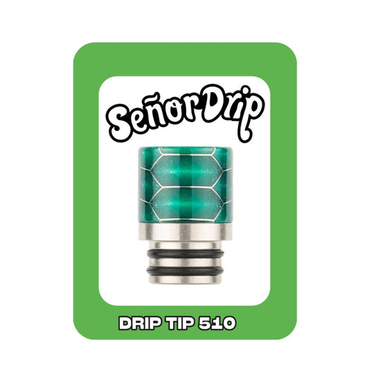 Drip Tip 510 Snake SS - Señor Drip Tip