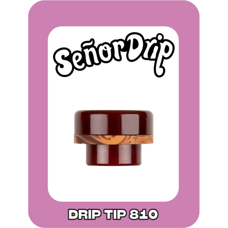 Drip Tip 810 Wood - Senor Drip Tip