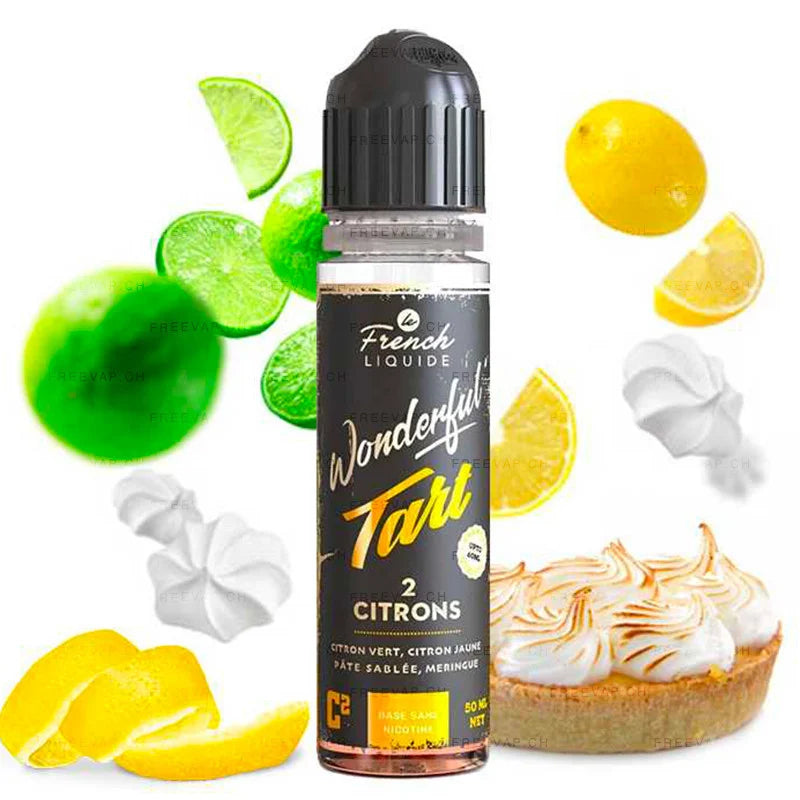 2 Citrons Wonderful Tart 60ml - Le French Liquide