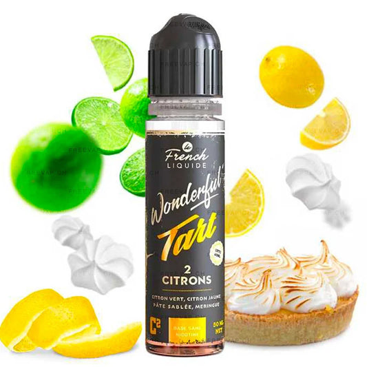 2 Citrons Wonderful Tart 60ml - Le French Liquide