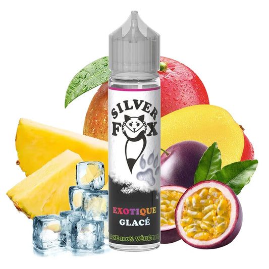 Déstockage Silver Fox Exotique Glacé 50ml - Vaping In Paris