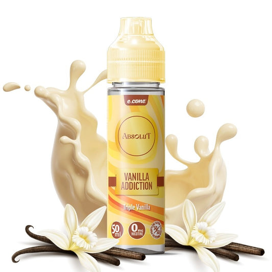 Vanilla Addiction Absolut  50ml - E-Cone - Vape Maker
