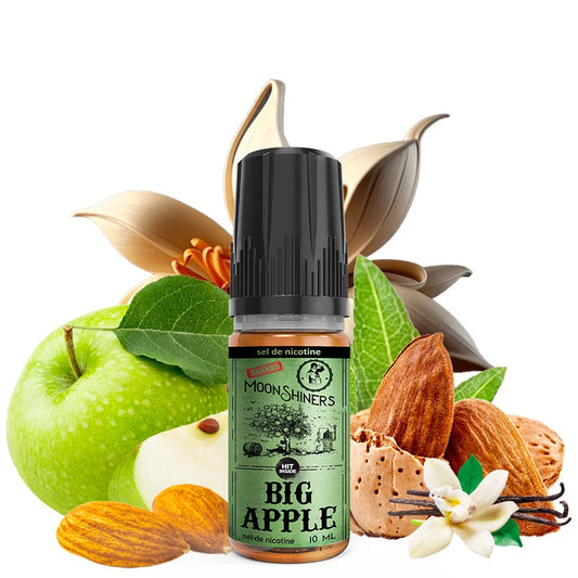 Big Apple Moonshiners Sels De Nicotine 10ml - Le French Liquide