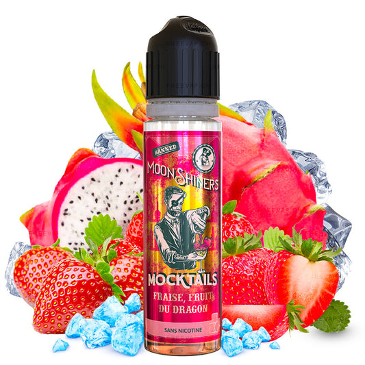 Fraise Fruit Du Dragon Mocktails By Moonshiners 50ml - Le French Liquide