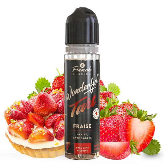 Fraise Wonderful Tart 50ml - Le French Liquide