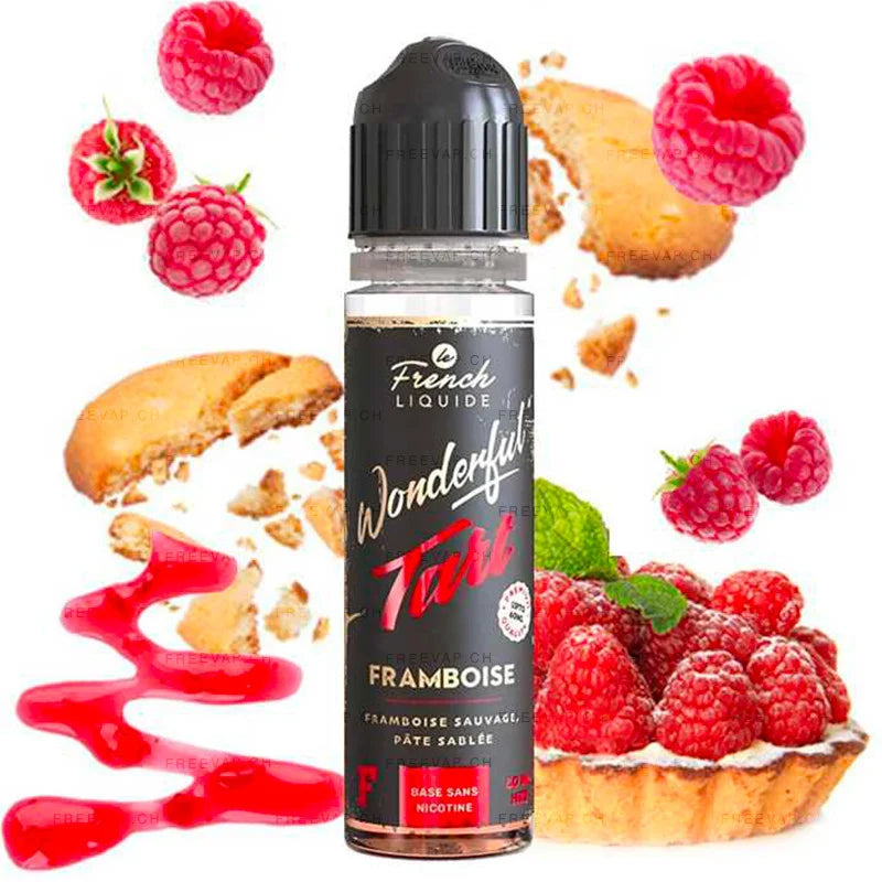 Framboise Wonderful Tart 60ml - Le French Liquide