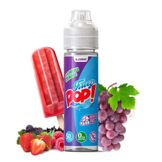 Pop Grape Red Fruits Freez Pop 50ml  - E-Cone - Vape Maker