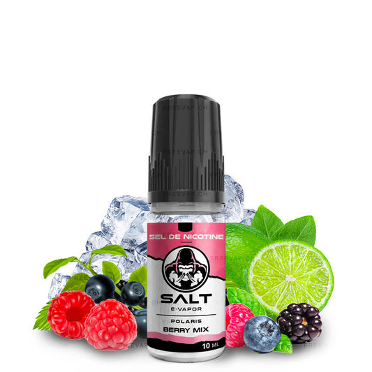 Berry Mix Salt E-Vapor 10ml - Le French Liquide