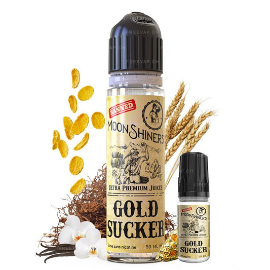 Déstockage Gold Sucker Moonshiners 60ml - Le French Liquide
