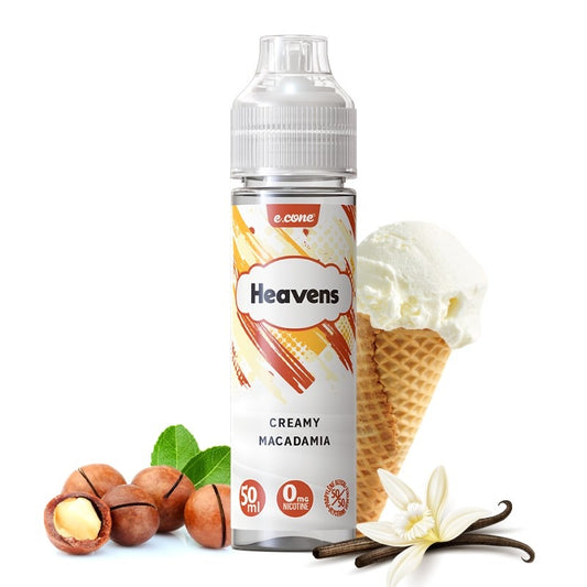Creamy Macadamia Heavens 50ml - E-Cone - Vape Maker