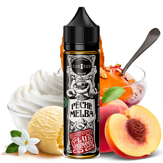 Pêche Melba Edition Dessert 50ml - Curieux