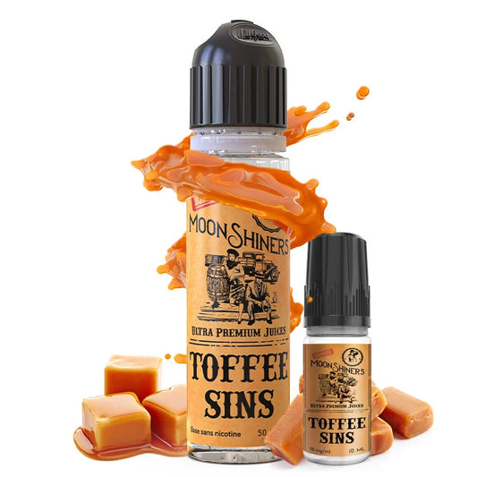 Toffee Sins Moonshiners 60ml - Le French Liquide