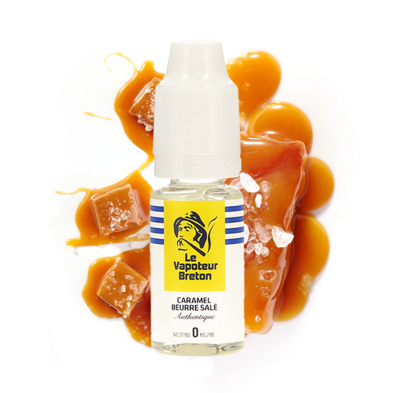 Caramel Beurre Salé 10ml - Le Vapoteur Breton