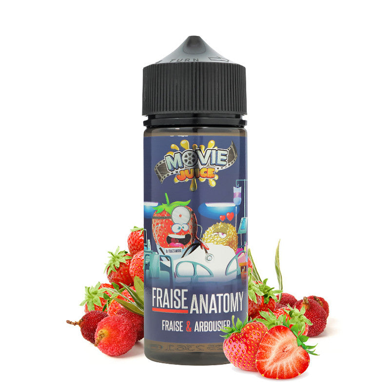 Fraise Anatomy 100ml - Movie Juice - Secret'sLab