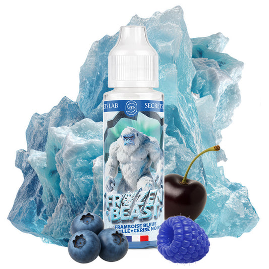 Framboise Bleue Myrtille Cerise Noire Frozen Beast 50ml - Secret's LAb