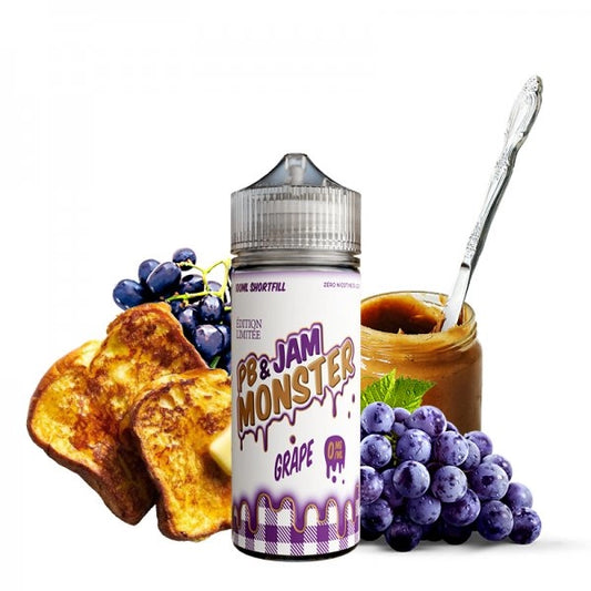 Grape 100ml - PB & Jam Monster by Monster Vape Labs