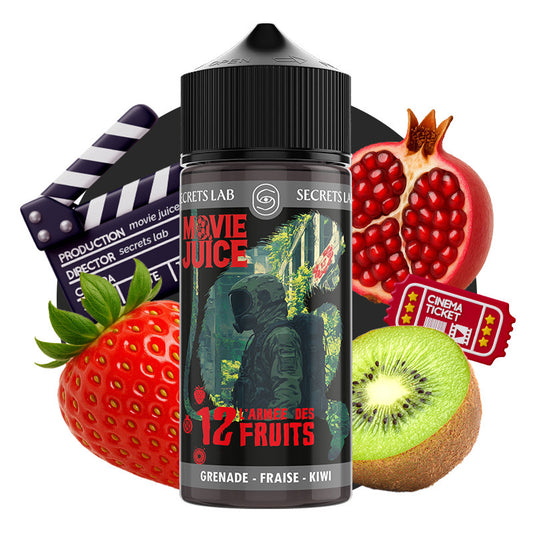 L'Armée Des 12 Fruits Movie Juice 100ml - Secret'sLab