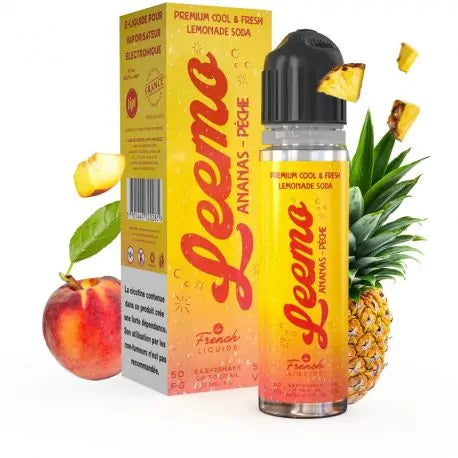 Ananas Pêche Leemo 60ml - Le French Liquide