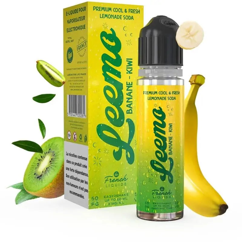 Banane Kiwi Leemo 60ml - Le French Liquide