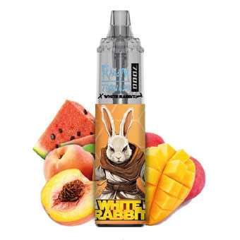 Puff Tornado 7000 TPD Mango Peach Watermelon 20mg - RandM X White Rabbit