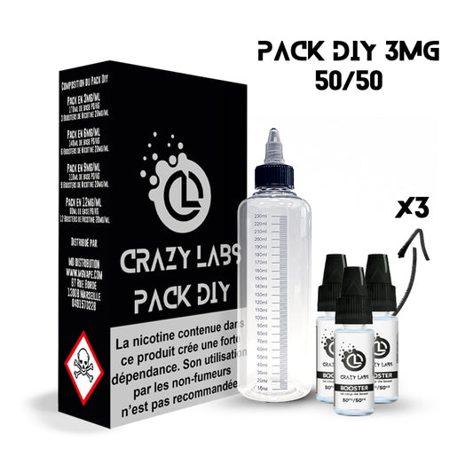Déstockage Pack DIY 50/50 - Crazy Labs