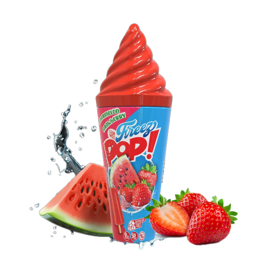 Pop Watermelon Strawberry Freez Pop 50ml  - E-Cone - Vape Maker