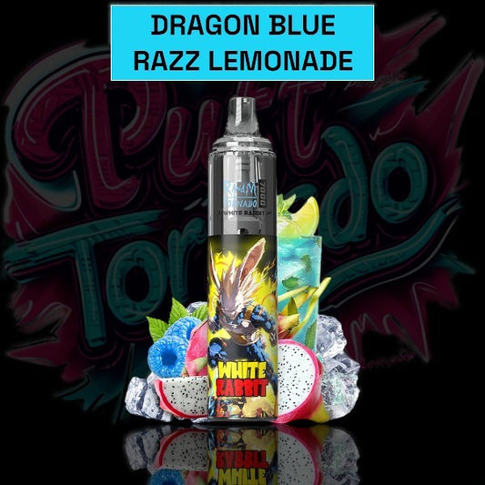 DLUO Kit Dragon Blue Razz Lemonade Tornado Edition Dragon - White Rabbit by RandM