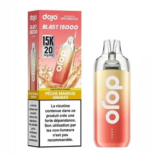 Puff Dojo Blast 15K Pêche Mangue Ananas - Vaporesso