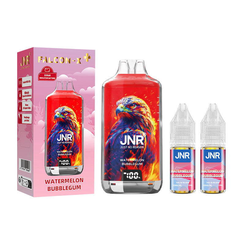 Puff Rechargeable Falcon-X Plus Watermelon Bubblegum - JNR