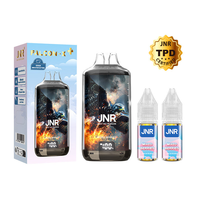 Puff Rechargeable Falcon-X Plus Mixed Berries - JNR