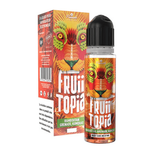 DLUO Ramboutan Grenade Kumquat Fruiitopia 60ml - Le French Liquide