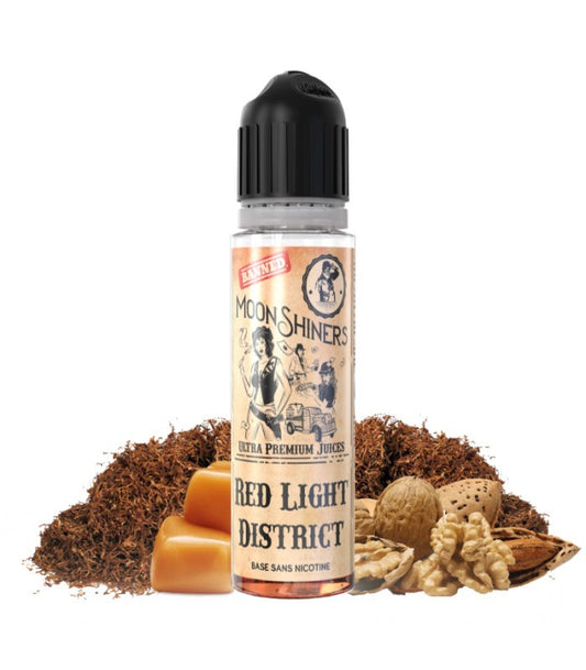 Red Light District MoonShiners Easy2Shake 60ml - Le French Liquide