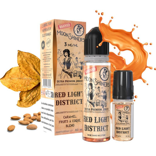 Red Light District MoonShiners Easy2Shake 60ml - Le French Liquide