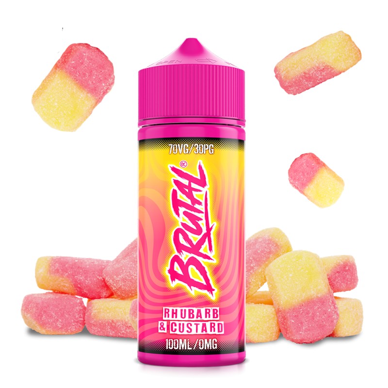 Rhubarb & Custard 100ml - Brutal by Just Juice